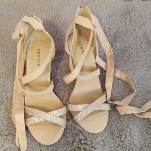 Torrid lace up heels